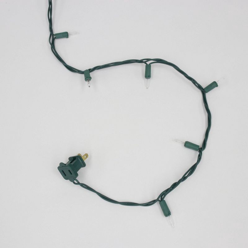 slide 5 of 5, Philips 400ct Heavy Duty Incandescent Indoor/Outdoor Miniature String Lights Clear with Green Wire and Remains Lit Technology, 400 ct