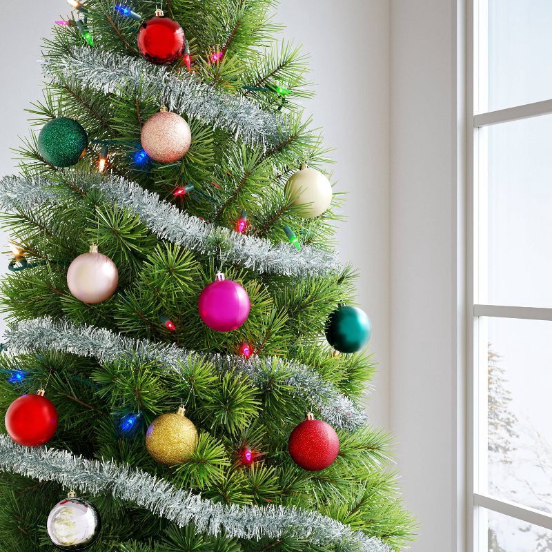 slide 2 of 5, 350ct Twinkling Incandescent Mini Christmas String Lights Multi-Color with Green Wire - Wondershop™, 350 ct