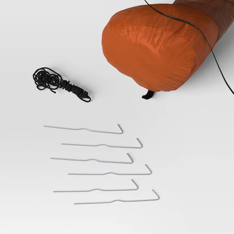 slide 4 of 4, 3.5' Christmas Indoor/Outdoor Lighted Inflatable Dachshund in Santa Suit - Wondershop™, 1 ct