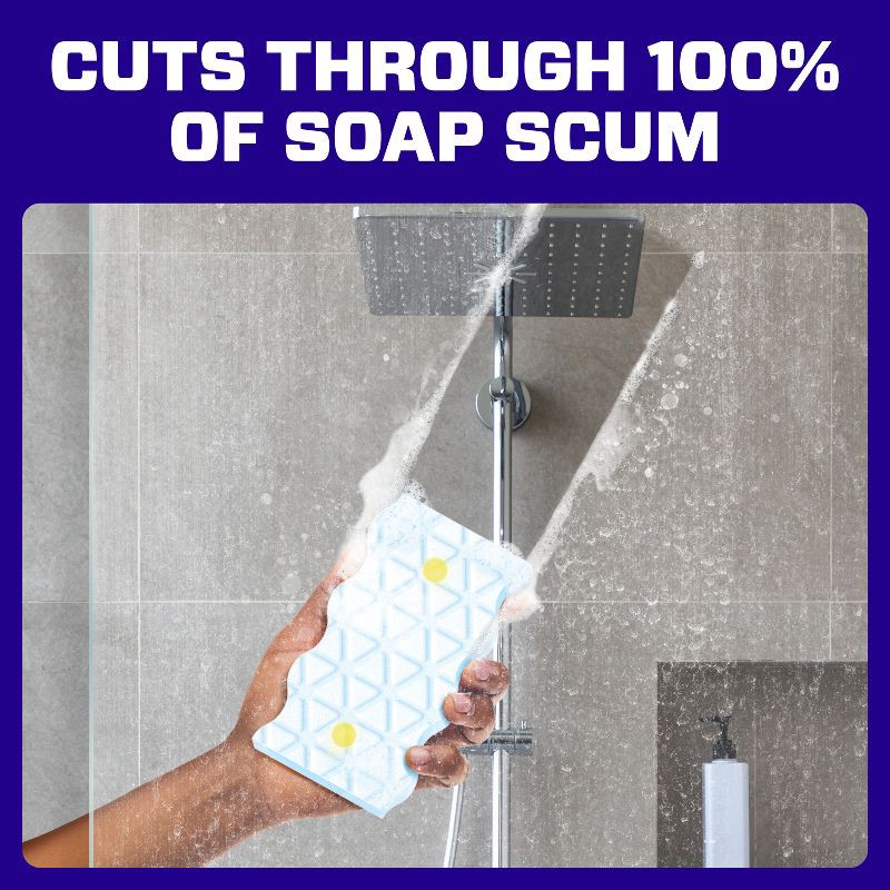 slide 6 of 13, Mr. Clean Lemon Magic Eraser 2-in-1 Built-In Cleaner Bath - 5ct, 5 ct