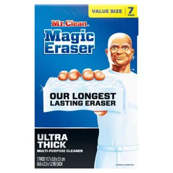 Mr. Clean Magic Eraser Ultra Thick Multi-Purpose Cleaner - 7ct