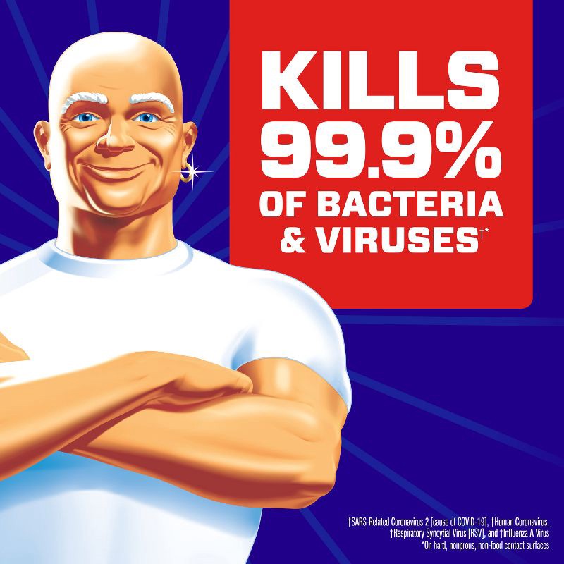 slide 4 of 9, Mr. Clean Lemon Liquid Antibacterial Multi-Surface Cleaner - 64 fl oz, 64 fl oz