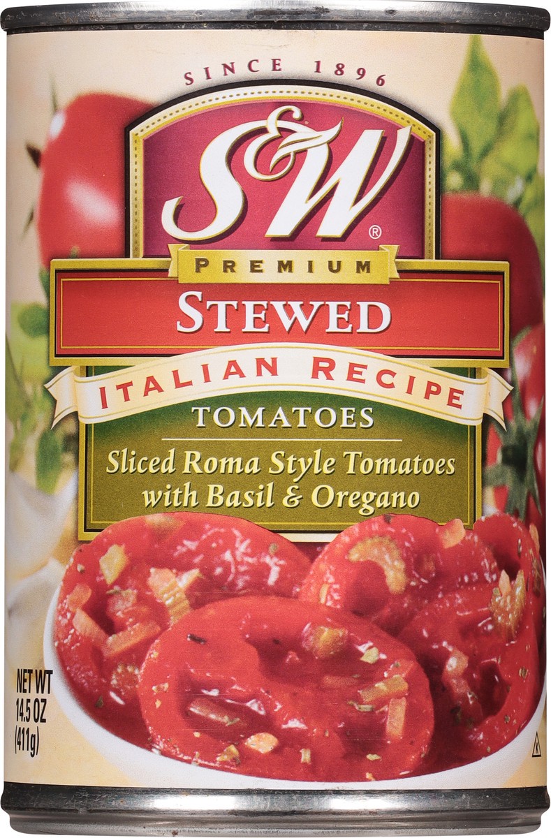 slide 6 of 9, S&W Tomatoes 14.5 oz, 
