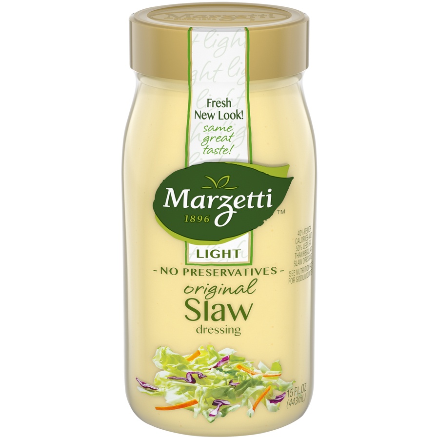 slide 1 of 6, Marzetti Light Original Slaw Dressing, 15 oz