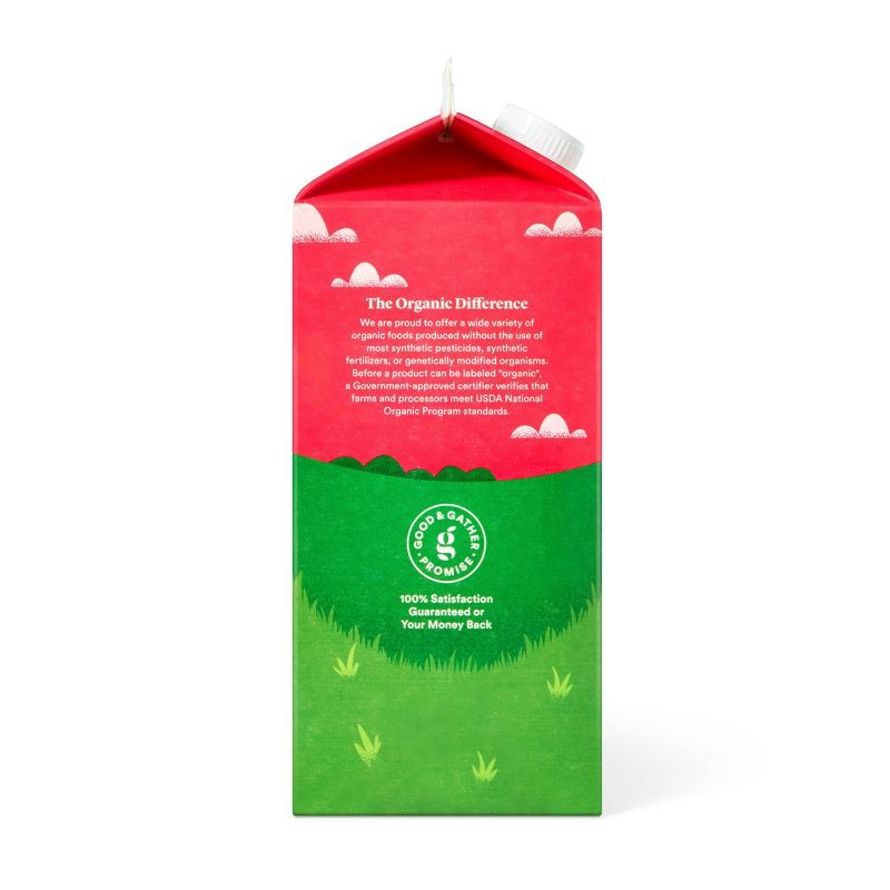 slide 3 of 3, Organic Whole Milk Kids - 59 fl oz - Good & Gather™, 59 fl oz