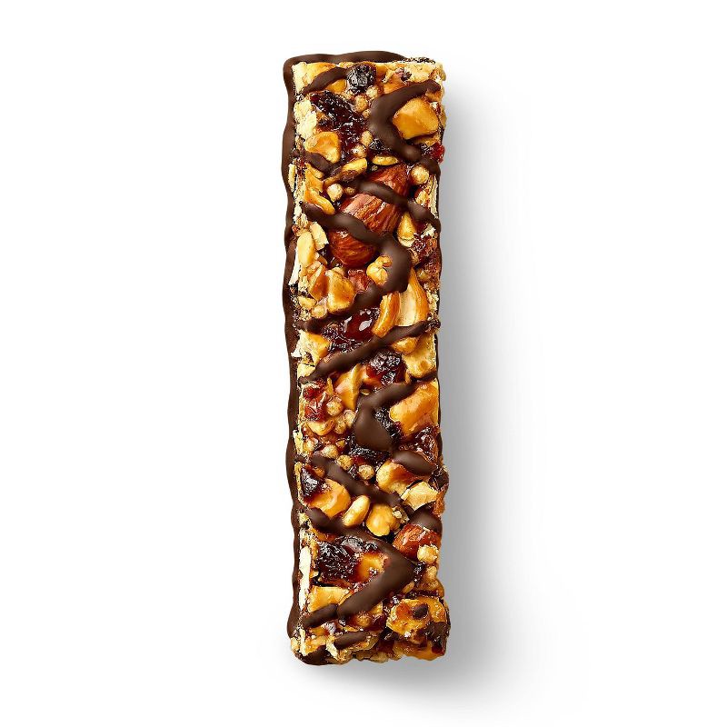 slide 4 of 5, Dark Chocolaty Cherry Cashew with Other Natural Flavors Nut Bars - 8.4oz/6ct - Good & Gather™, 6 ct; 8.4 oz