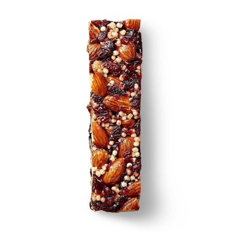 slide 4 of 5, Cranberry Almond with Other Natural Flavors Nut Bars - 5g Protein - 8.4oz/6ct - Good & Gather™, 5 gram, 8.4 oz, 6 ct