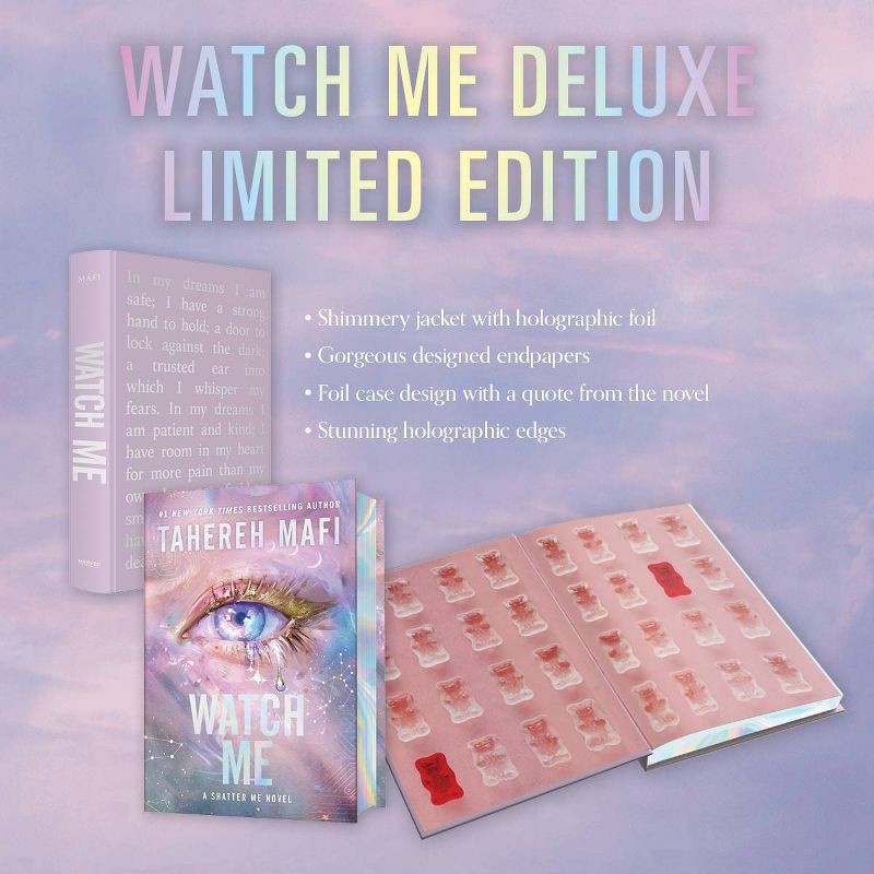 slide 5 of 5, Harper Collins Watch Me Deluxe Limited Edition - (Shatter Me Series: The New Republic) by Tahereh Mafi (Hardcover), 1 ct