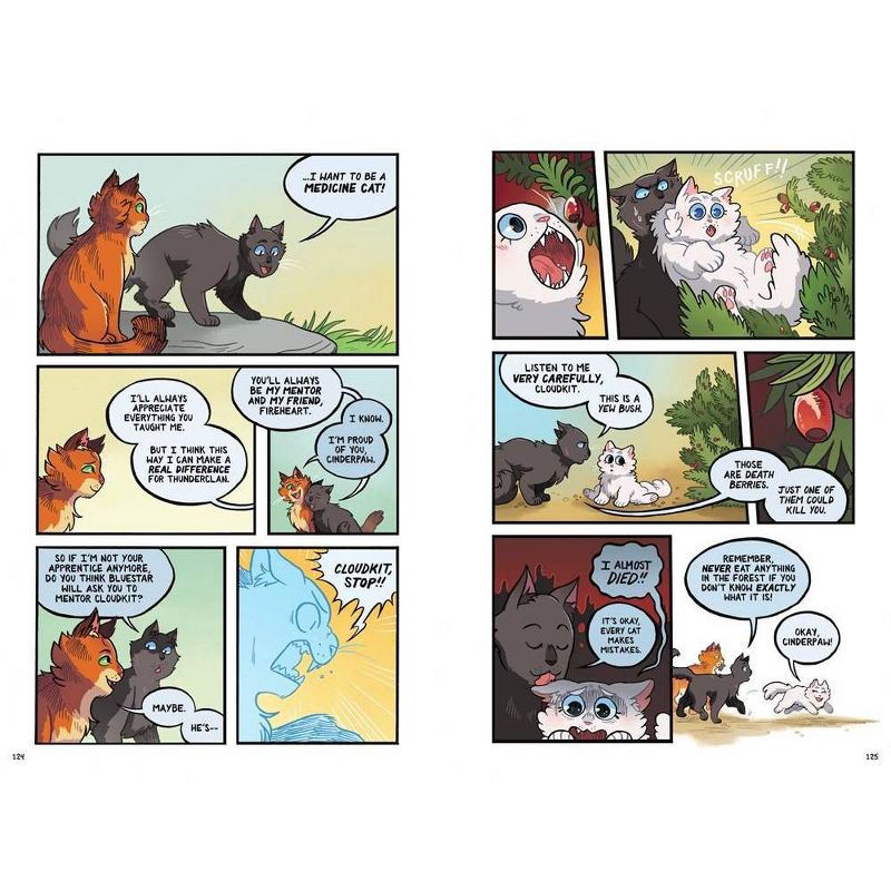 slide 2 of 5, Harper Collins Warriors Graphic Novel: The Prophecies Begin #2 - by Erin Hunter (Paperback), 1 ct