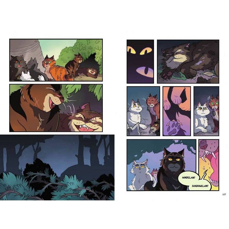 slide 3 of 5, Harper Collins Warriors Graphic Novel: The Prophecies Begin #2 - by Erin Hunter (Paperback), 1 ct