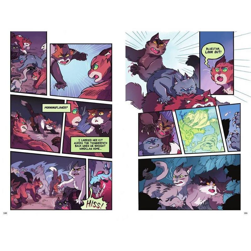 slide 5 of 5, Harper Collins Warriors Graphic Novel: The Prophecies Begin #2 - by Erin Hunter (Paperback), 1 ct