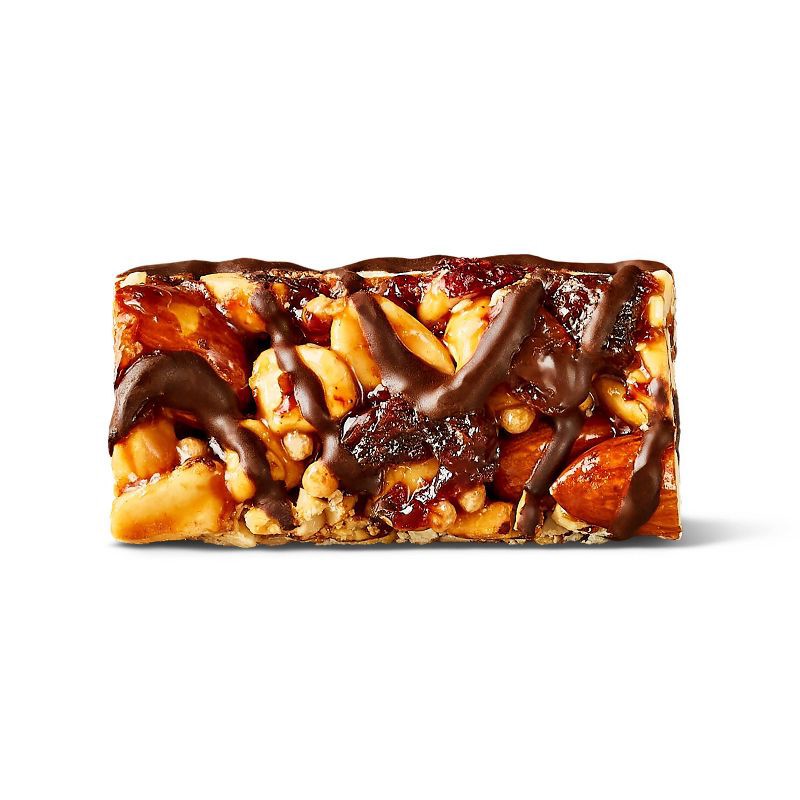 slide 4 of 5, Mini Dark Chocolaty Cherry Cashew with Other Natural Flavors Nut Bars - 7oz/10ct - Good & Gather™, 10 ct; 7 oz