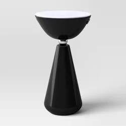 Portable Rechargeable Ambient Mood Lamp with Sunset Light Effect Black - Room Essentials™