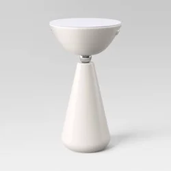 Portable Rechargeable Ambient Mood Lamp with Sunset Light Effect White - Room Essentials™