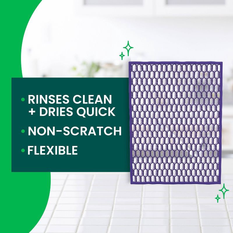 slide 2 of 10, Scotch-Brite Stay Clean Scrubbing Dish Cloth - 2ct, 2 ct