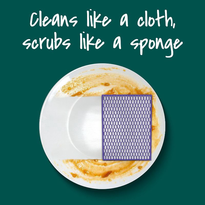 slide 4 of 10, Scotch-Brite Stay Clean Scrubbing Dish Cloth - 2ct, 2 ct