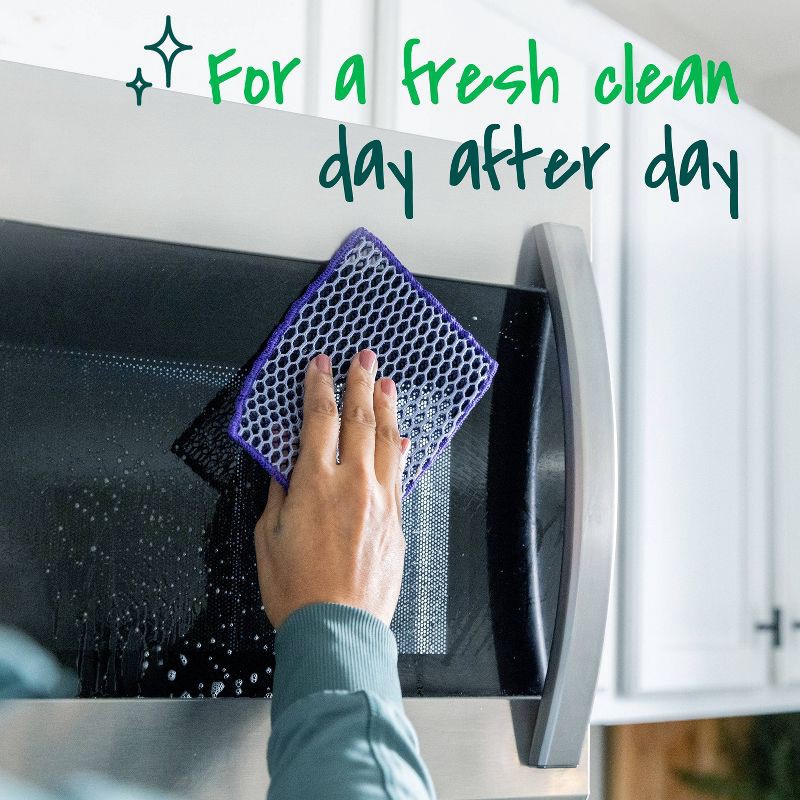 slide 9 of 10, Scotch-Brite Stay Clean Scrubbing Dish Cloth - 2ct, 2 ct