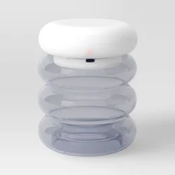 Portable Cordless Storage Novelty Table Lamp with Rechargeable Battery Clear - Room Essentials™