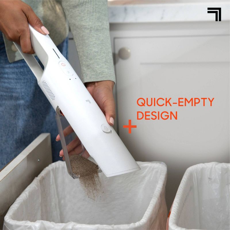 slide 12 of 15, Sharper Image Swap Clean Lightweight Cordless Handheld & Stick Vacuum Gray, 1 ct