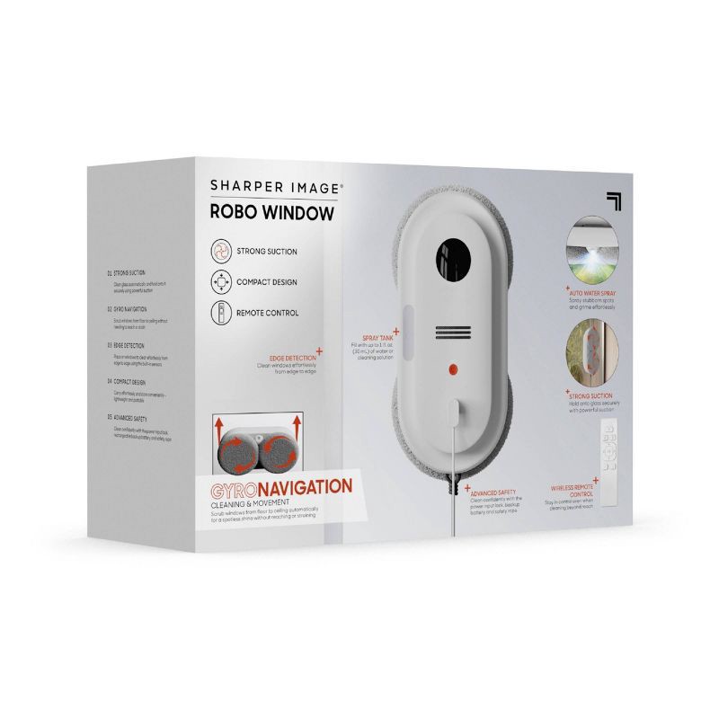 slide 2 of 9, Sharper Image Robo Window Cleaner, 1 ct
