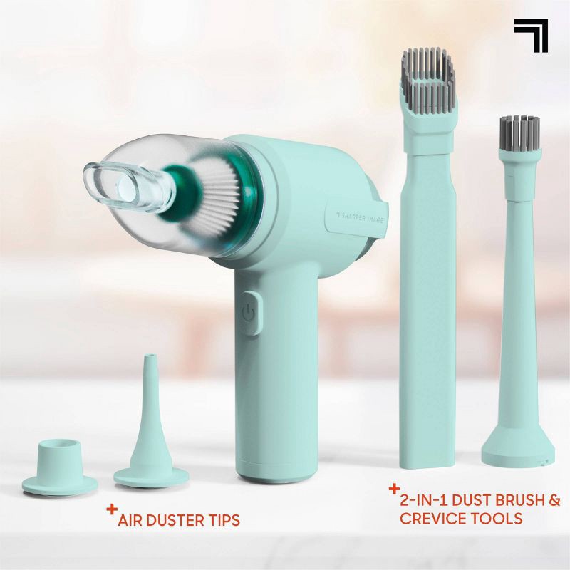 slide 5 of 11, Sharper Image Dual Air Cordless Vacuum and Blower Mint, 1 ct