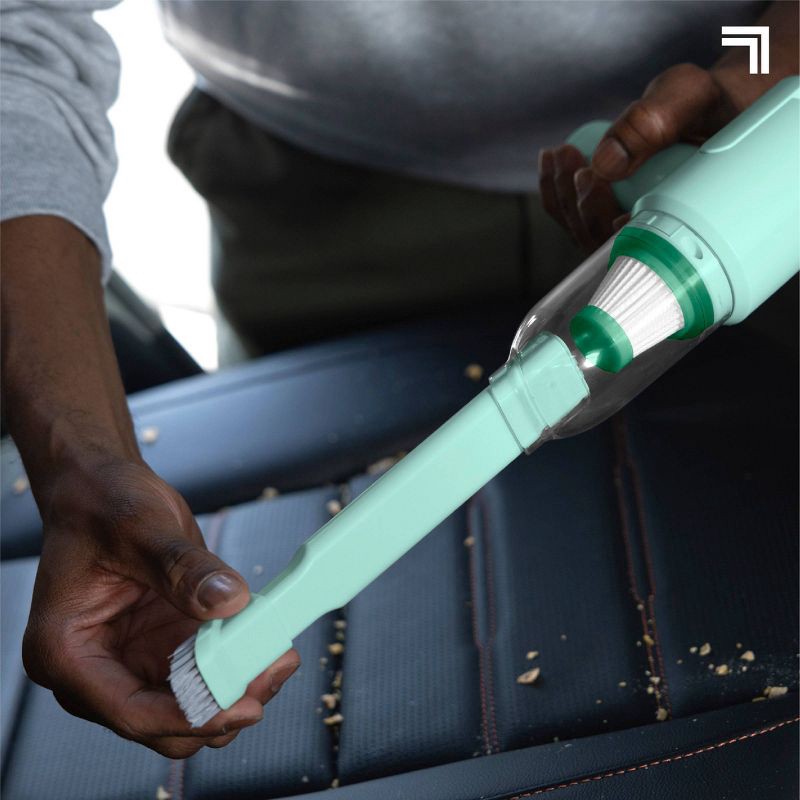 slide 8 of 11, Sharper Image Dual Air Cordless Vacuum and Blower Mint, 1 ct