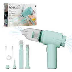 Sharper Image Dual Air Cordless Vacuum and Blower Mint