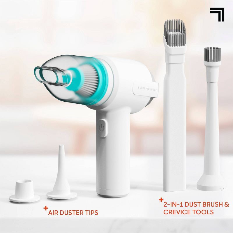 slide 5 of 11, Sharper Image Dual Air Cordless Vacuum and Blower White, 1 ct