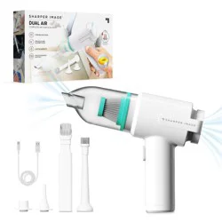 Sharper Image Dual Air Cordless Vacuum and Blower White
