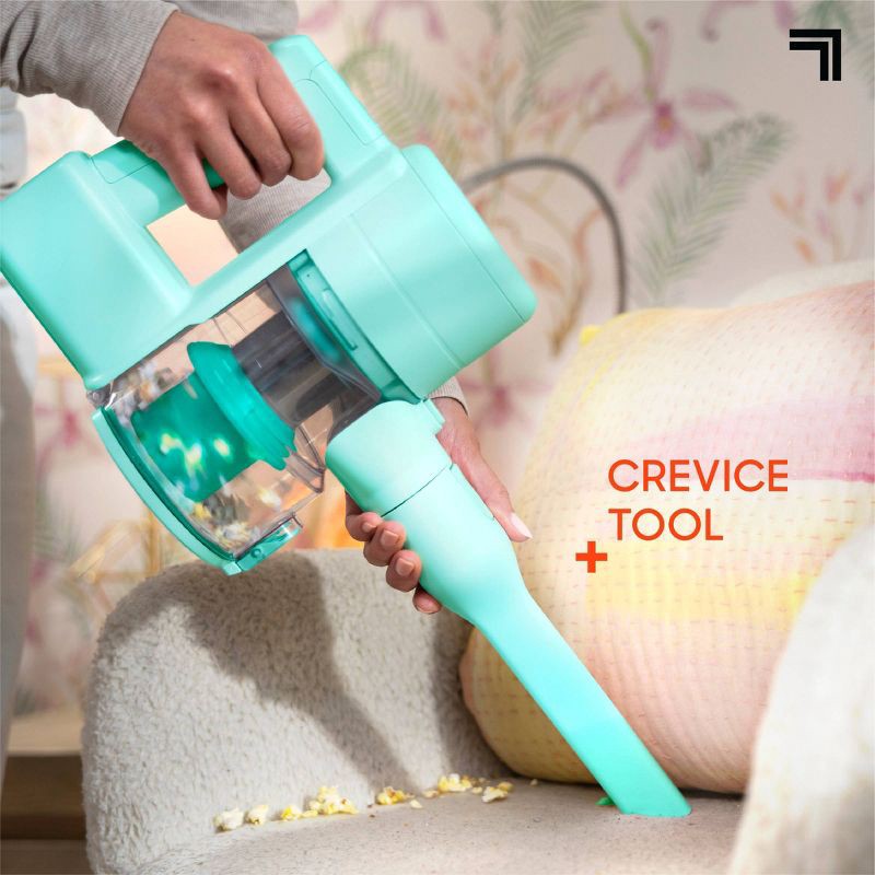 slide 6 of 14, Sharper Image Cordless Vacuum Lightweight Stick and Handheld Combo Mint, 1 ct