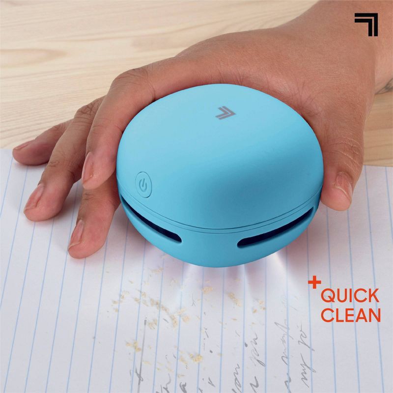 slide 4 of 10, Sharper Image Desktop Vacuum Blue, 1 ct