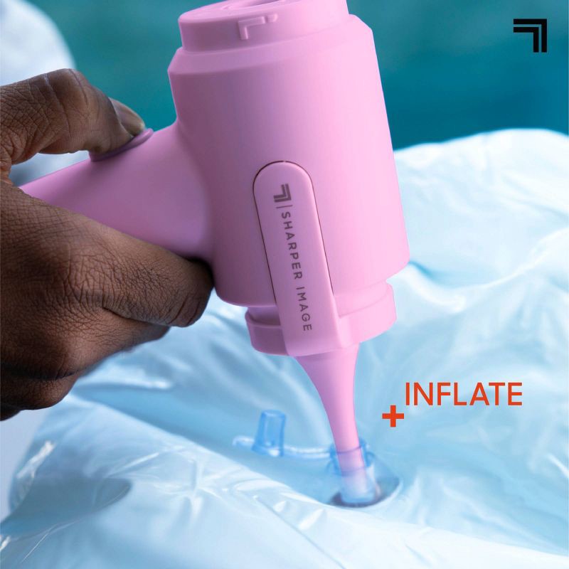 slide 9 of 11, Sharper Image Dual Air Cordless Vacuum and Blower Pink, 1 ct