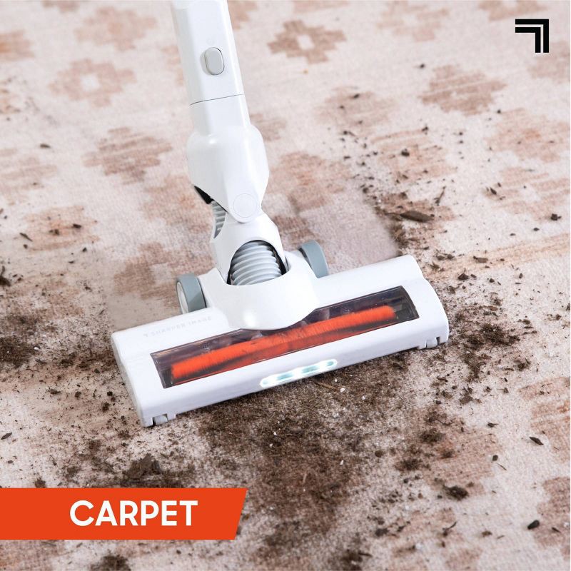 slide 7 of 14, Sharper Image Powerslim Corded Handheld and Stick Vacuum White, 1 ct