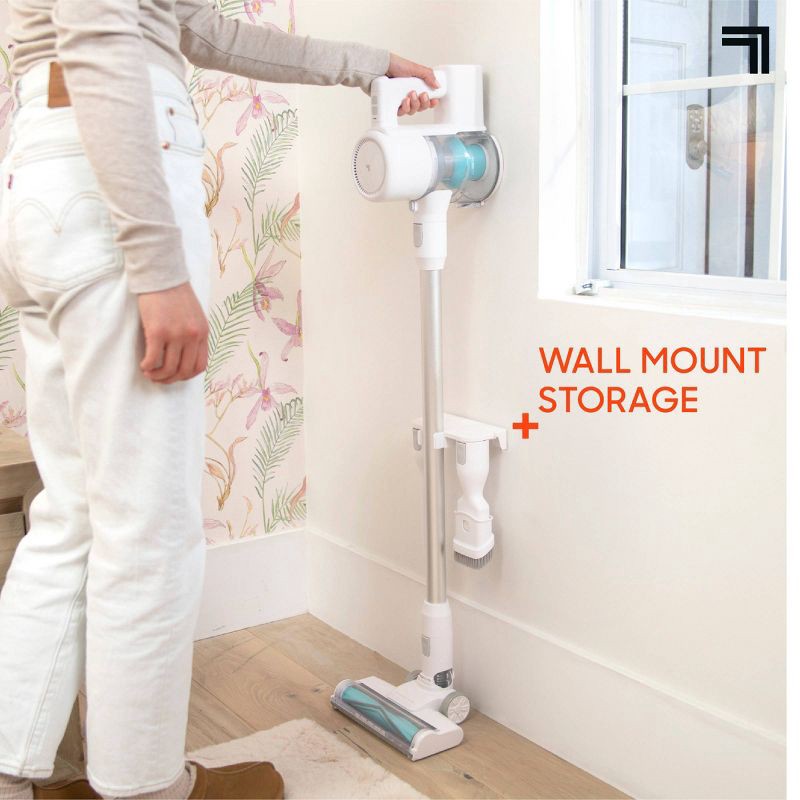 slide 11 of 14, Sharper Image Cordless Vacuum Lightweight Stick and Handheld Combo White, 1 ct