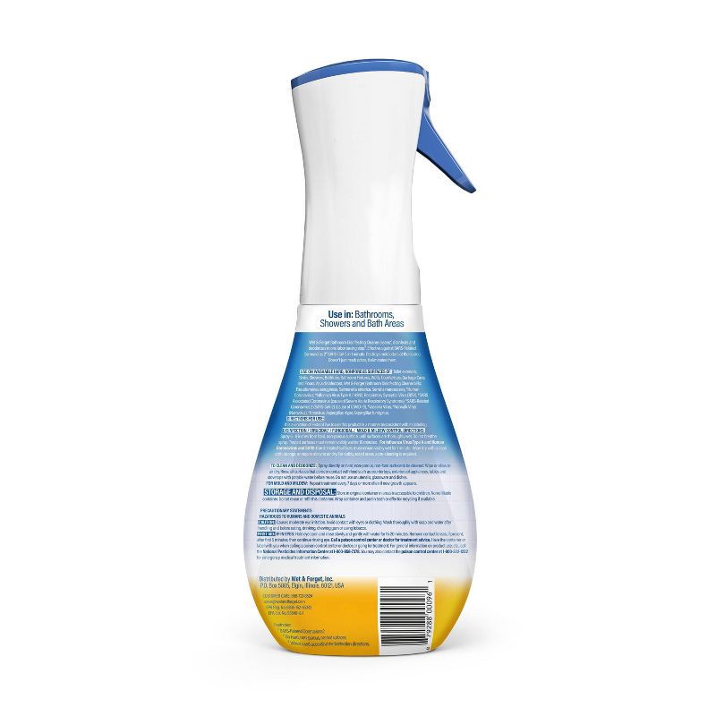 slide 2 of 9, Wet & Forget Citrus Scent Bathroom Disinfecting Cleaner - 16.9 fl oz, 16.9 fl oz