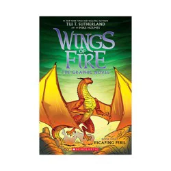 Scholastic Wings Of Fire Graphix Novel #8: Escaping Peril - by Tui T. Sutherland (Paperback)