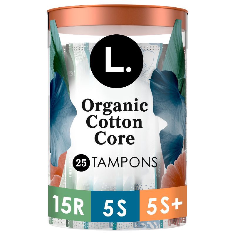 slide 14 of 14, L . Triple Pack Tampons - Regular/Super/Super Plus - 25ct, 25 ct