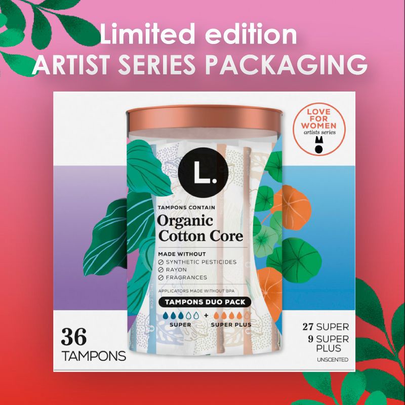 slide 3 of 12, L . Duo Pack Tampons - Super/Super Plus - 36ct, 36 ct