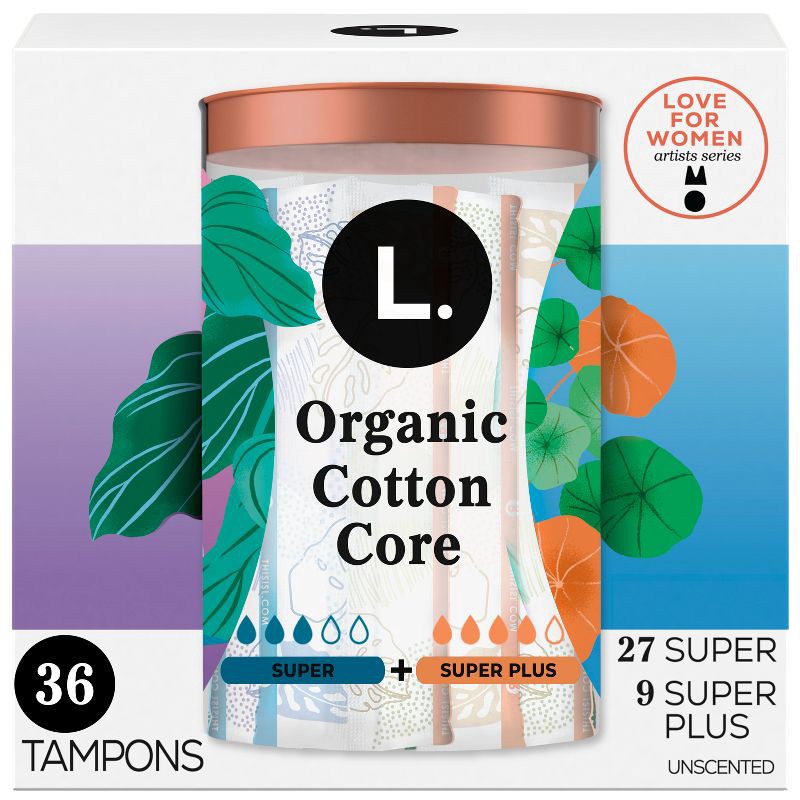 slide 12 of 12, L . Duo Pack Tampons - Super/Super Plus - 36ct, 36 ct