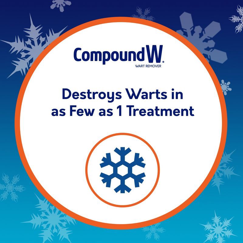 slide 5 of 8, Compound W Freeze Off with Cushion Discs - Wart Remover Treatment - 8 Applications + 12 Discs, 1 ct