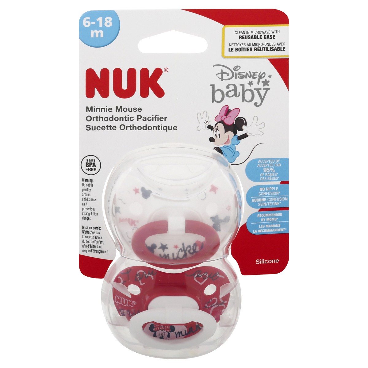 slide 6 of 11, NUK Pacifier Disney Size 2, Size 2