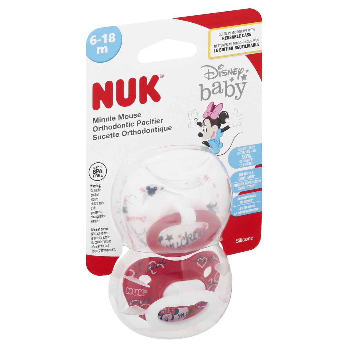 slide 5 of 11, NUK Pacifier Disney Size 2, Size 2