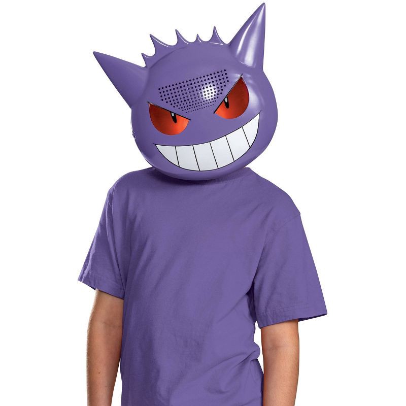 slide 1 of 5, Pokemon Pokémon Gengar Light-Up Mask Unisize 8+, 1 ct