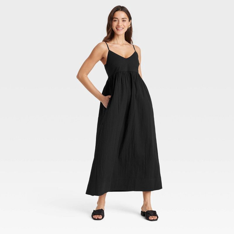 a line day dress New without Tags - Size: XS - Women's Satin Flutter Short Sleeve Maxi A-Line Dress