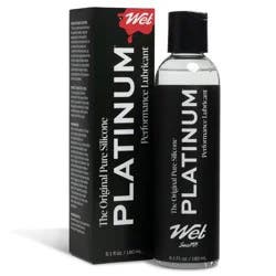 Wet Platinum Pure Silicone Lubricant - 6.1oz