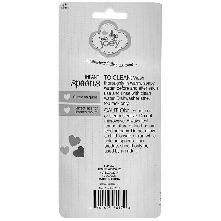 slide 2 of 2, Baby Joey Infant Spoons, 12 ct