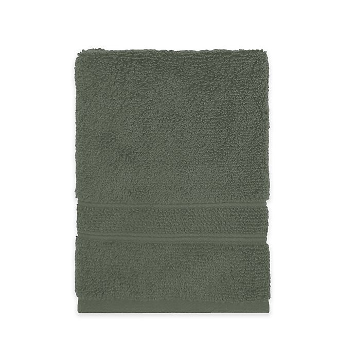 slide 1 of 7, Under the Canopy Organic Cotton Hand Towel - Lichen, 1 ct