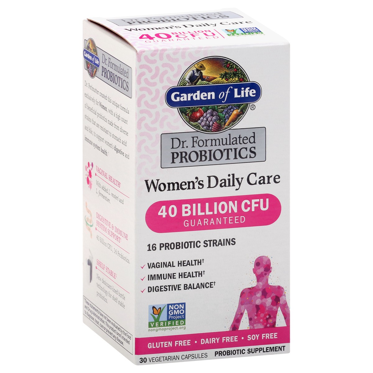 slide 2 of 9, Garden of Life Dr. Formulated Vegetarian Capsules Women's Daily Care 30 ea, 30 ct