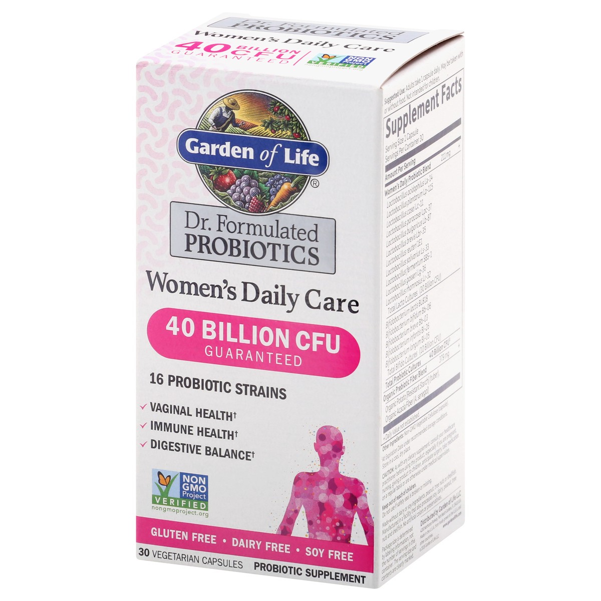 slide 3 of 9, Garden of Life Dr. Formulated Vegetarian Capsules Women's Daily Care 30 ea, 30 ct