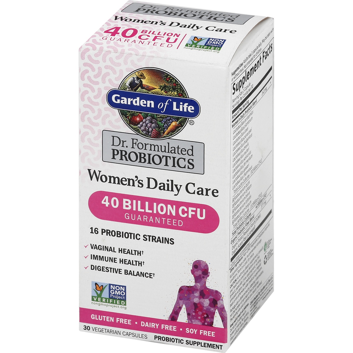 Garden Of Life Dr. Formulated Probiotics Women's Daily Care 30 Ct | Shipt